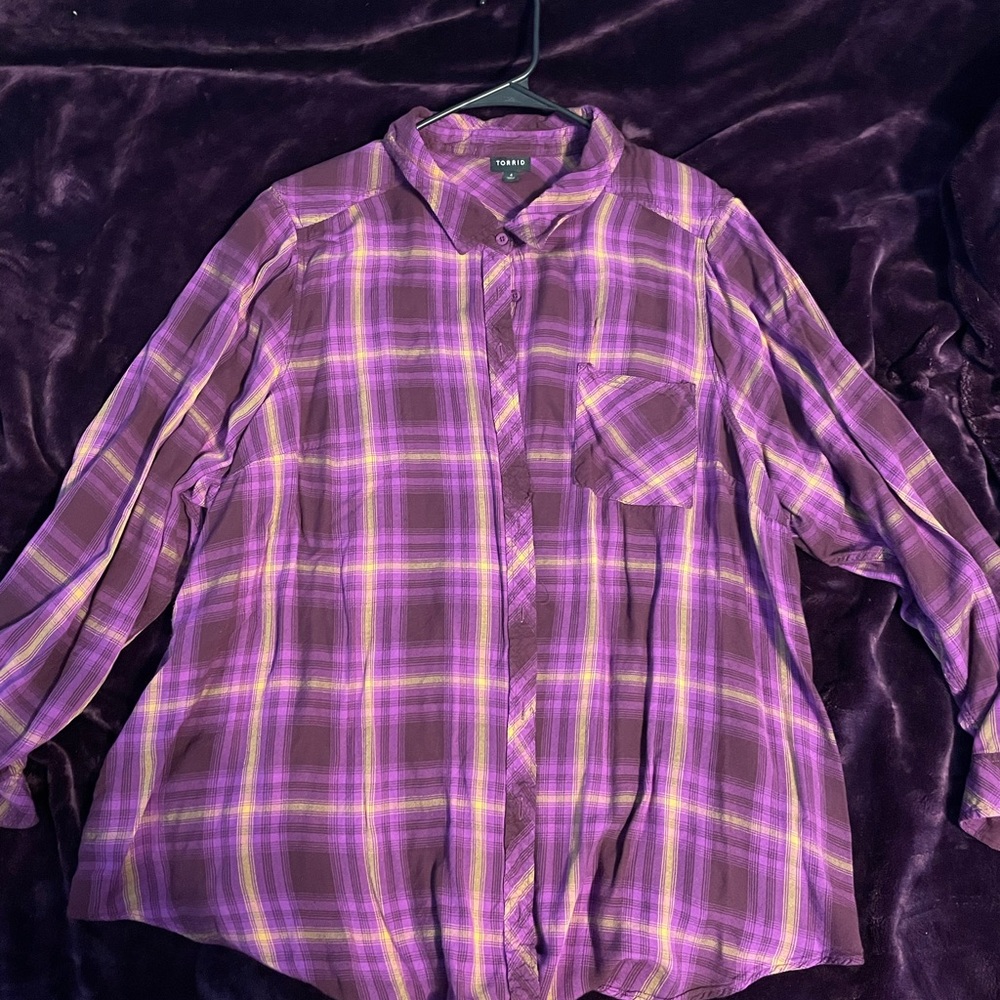 Torrid Plaid shirt